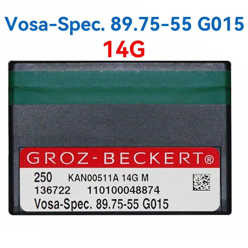 Agulhas de tricô Groz Beckert Vosa-Spec 89.75-55 G015 (KAN00511A)