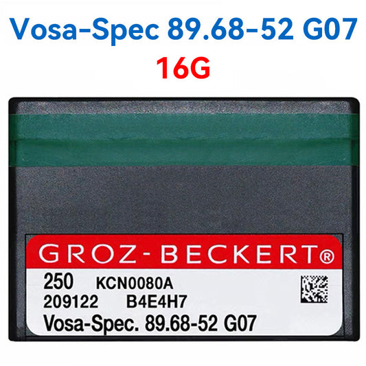 Agulhas de tricô Groz Beckert Vosa-Spec 89.68-52 G07 (KCN0080A)