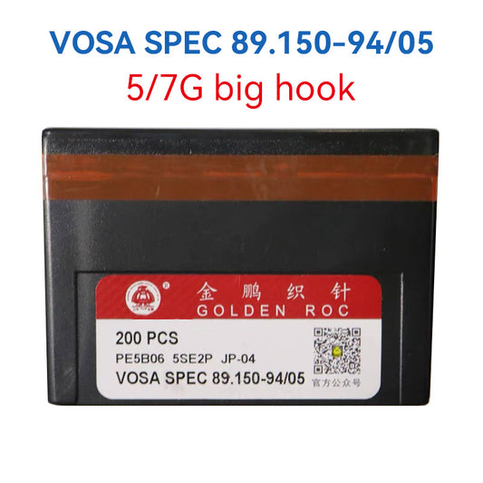 GOLDEN ROC SV 57G Big Hook Knitting Needles VOSA SPEC 89.150-94/05