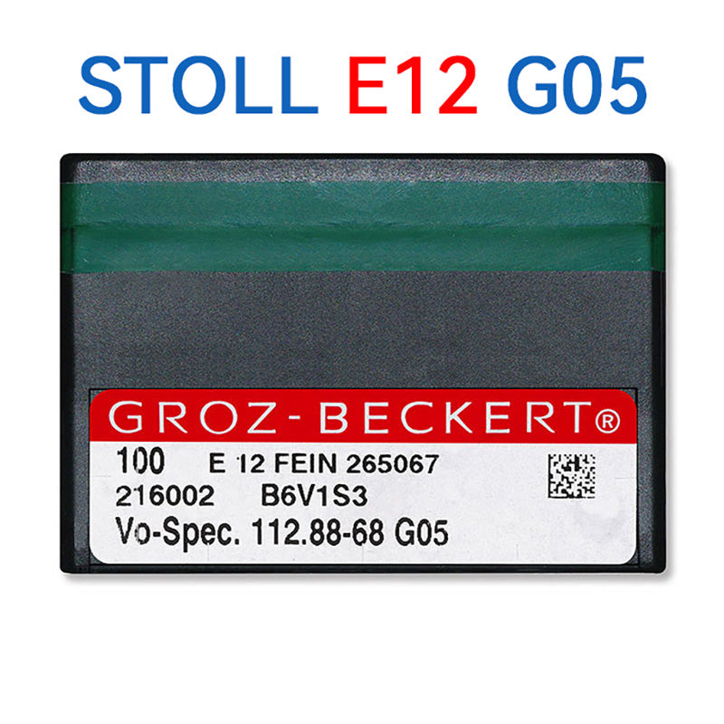 Agulhas de tricô Groz Beckert Stoll Vo-Spec 112.88-68 G05 (265067)