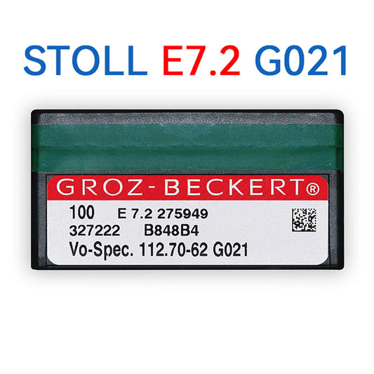 Agulhas de tricô Groz Beckert Stoll Vo-Spec 112.70-62 G021 (275949)