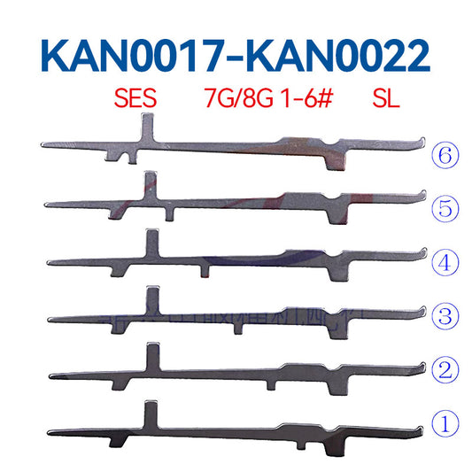 KAN0017-KAN0022 SHIMA SEIKI SES 7G 8G SL Selector Jack NO.1 - NO.6