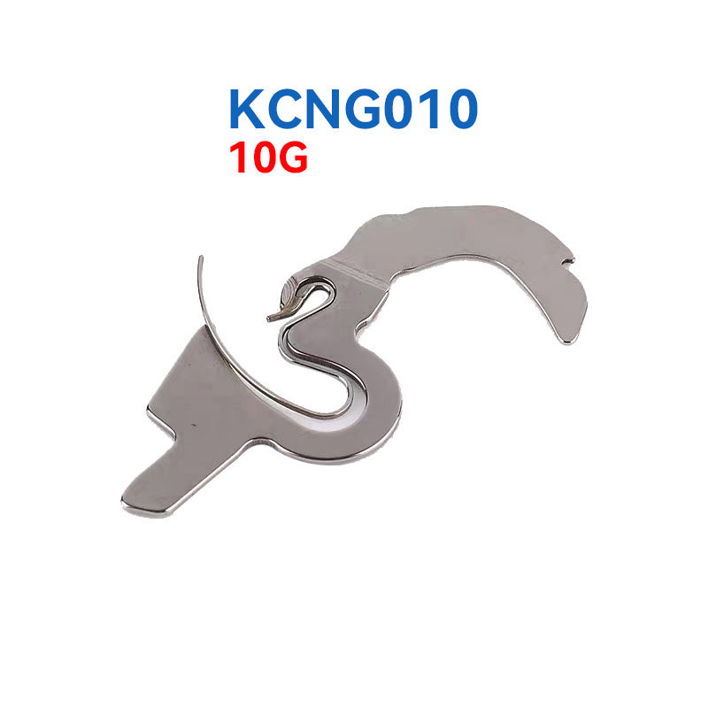 50 Pieces KCNG010 SHIMA SEIKI SES SSG SIG 10G Sinker With Spring(Welding)